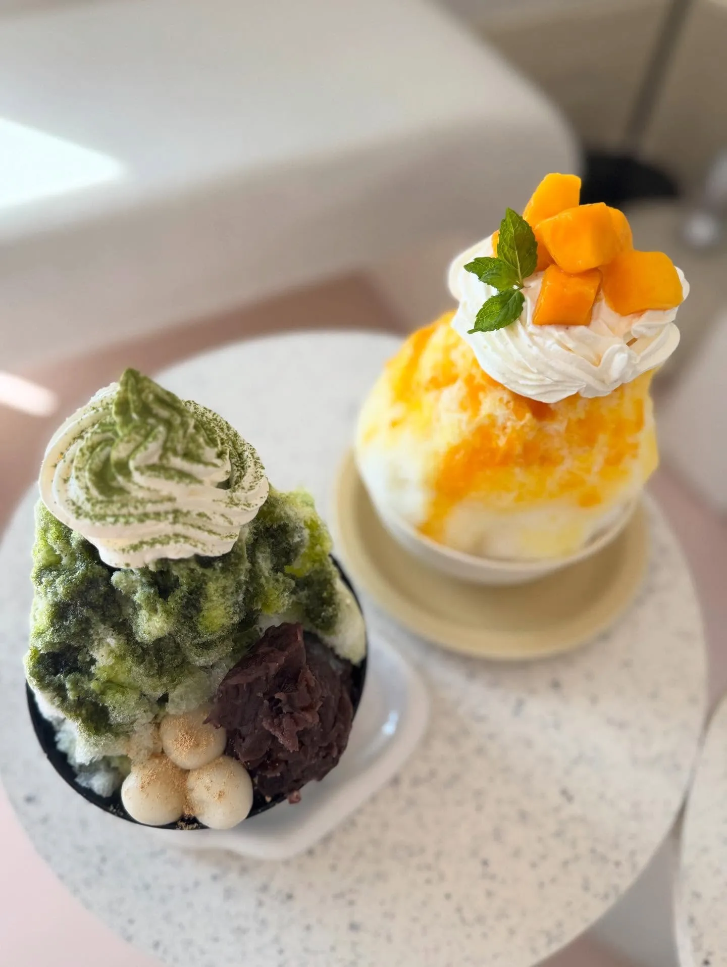 かき氷メニューですが、前回より改善して新しく作り直しました。