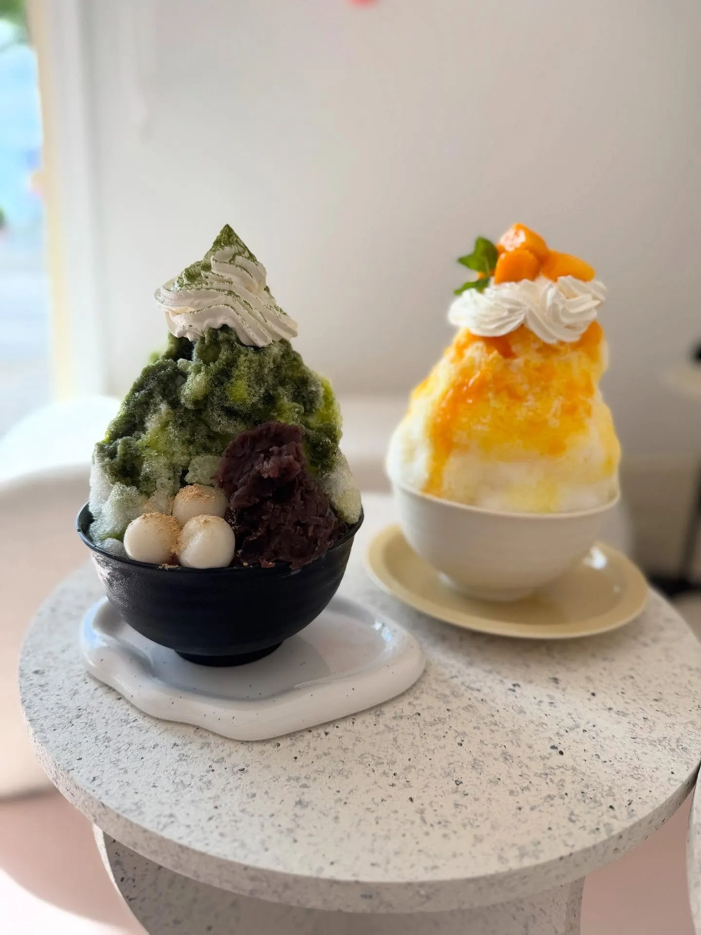 かき氷メニューですが、前回より改善して新しく作り直しました。