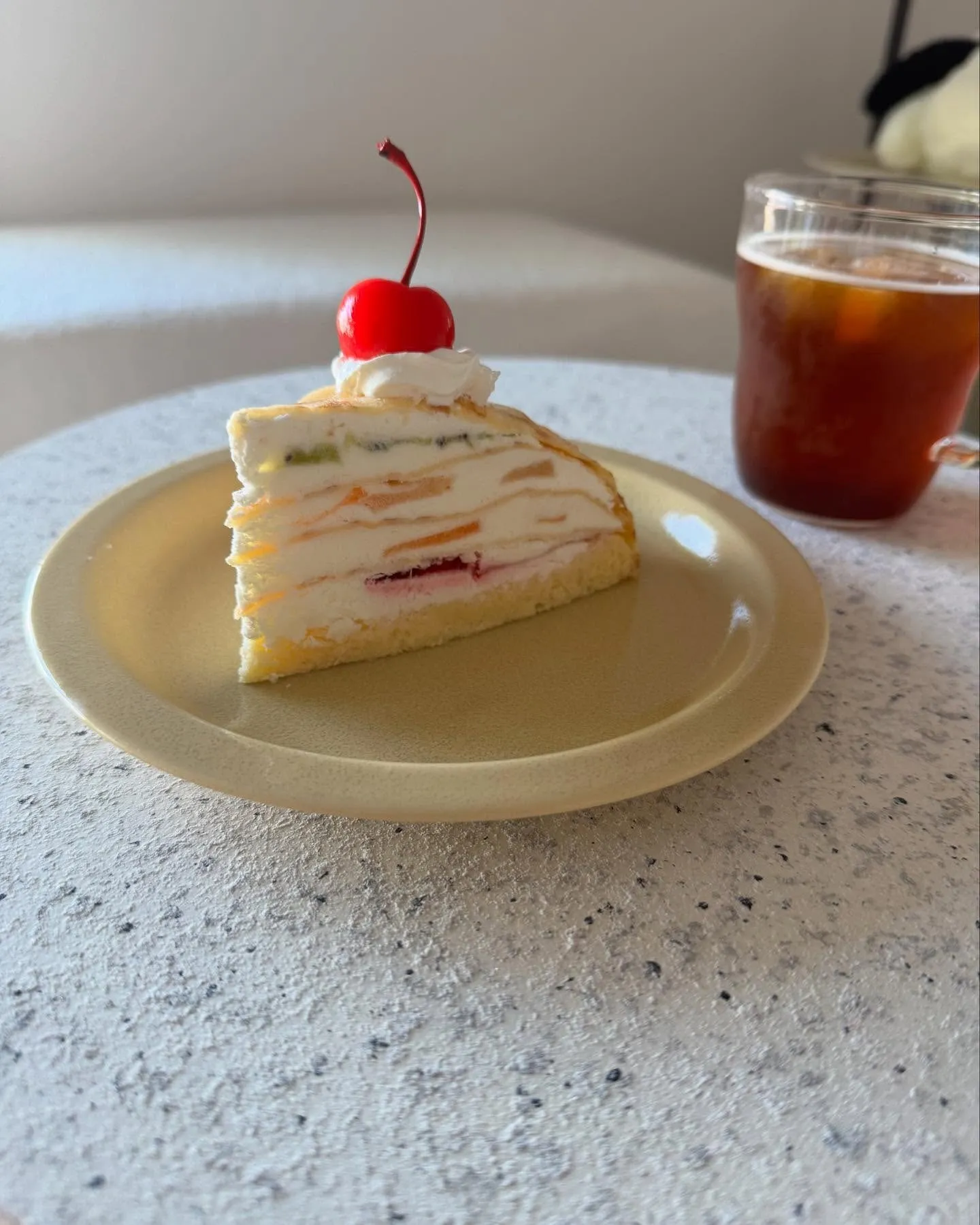 ソムソムにはケーキ🍰の種類が5種類ご用意と紹介していましたが、ミルフィーユのお知らせをしていなくて