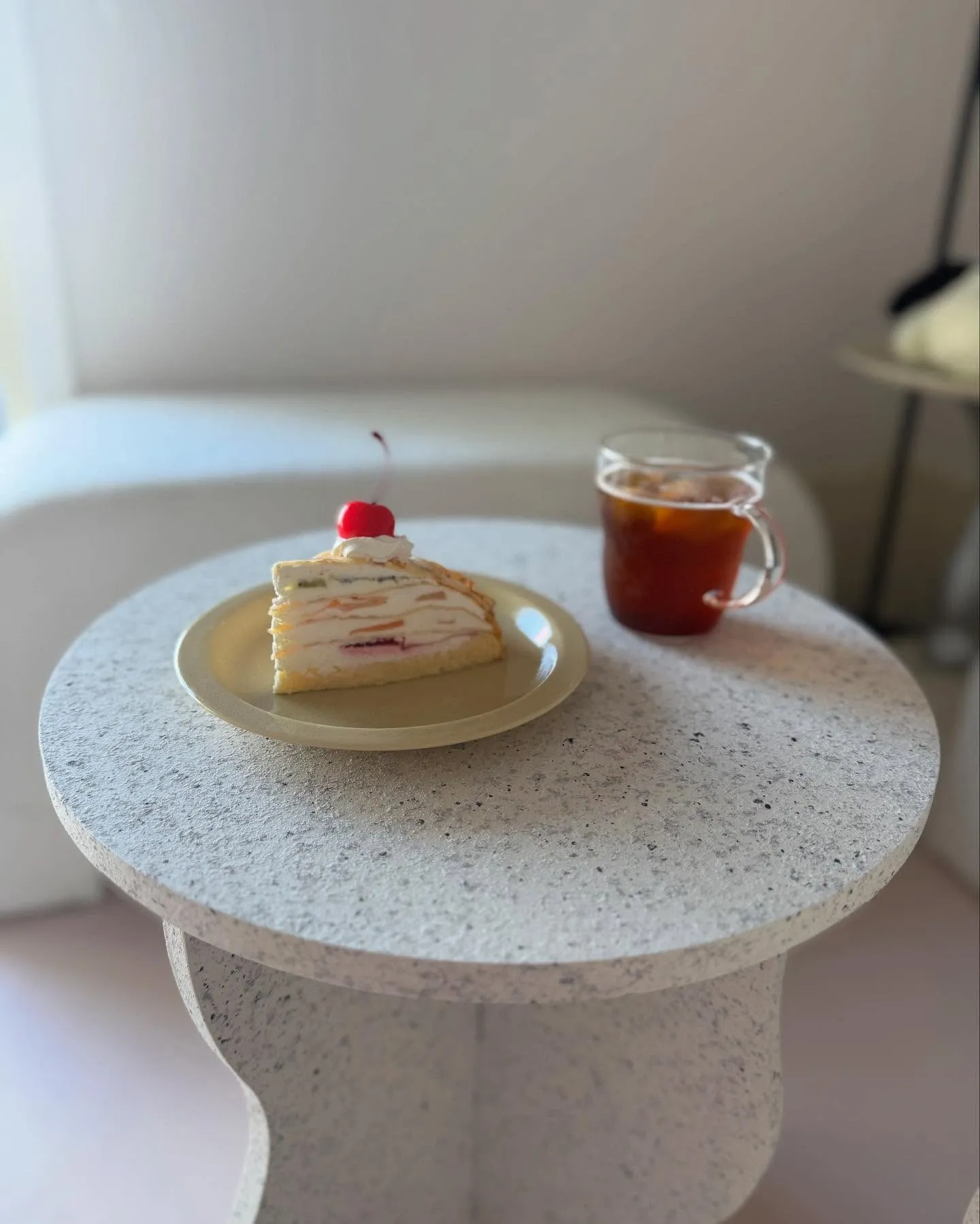 ソムソムにはケーキ🍰の種類が5種類ご用意と紹介していましたが、ミルフィーユのお知らせをしていなくて