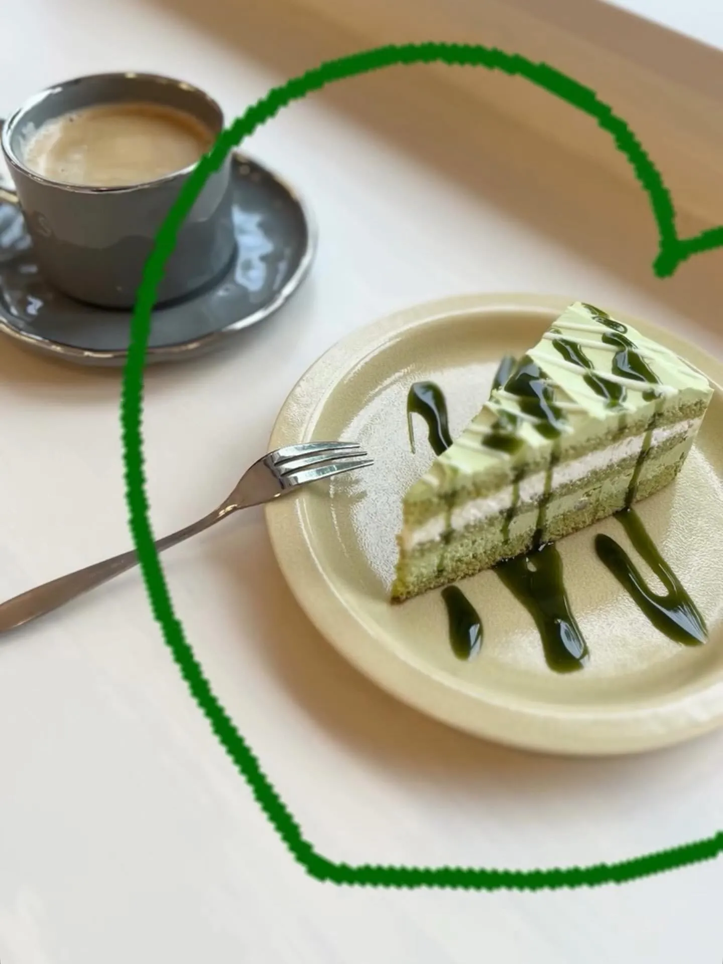 秋のティータイムにおすすめの「抹茶ミルクケーキ」🍰🍵