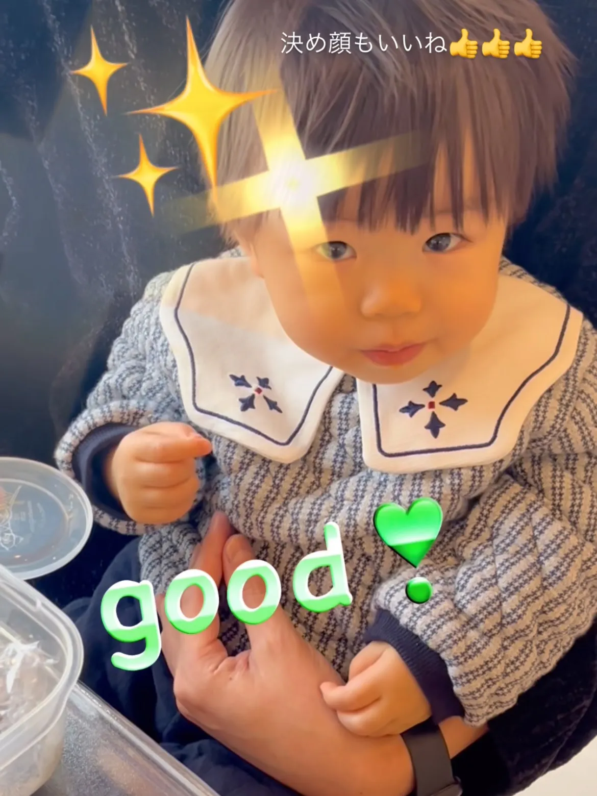 とても笑顔の素敵なクマさん登場🧸