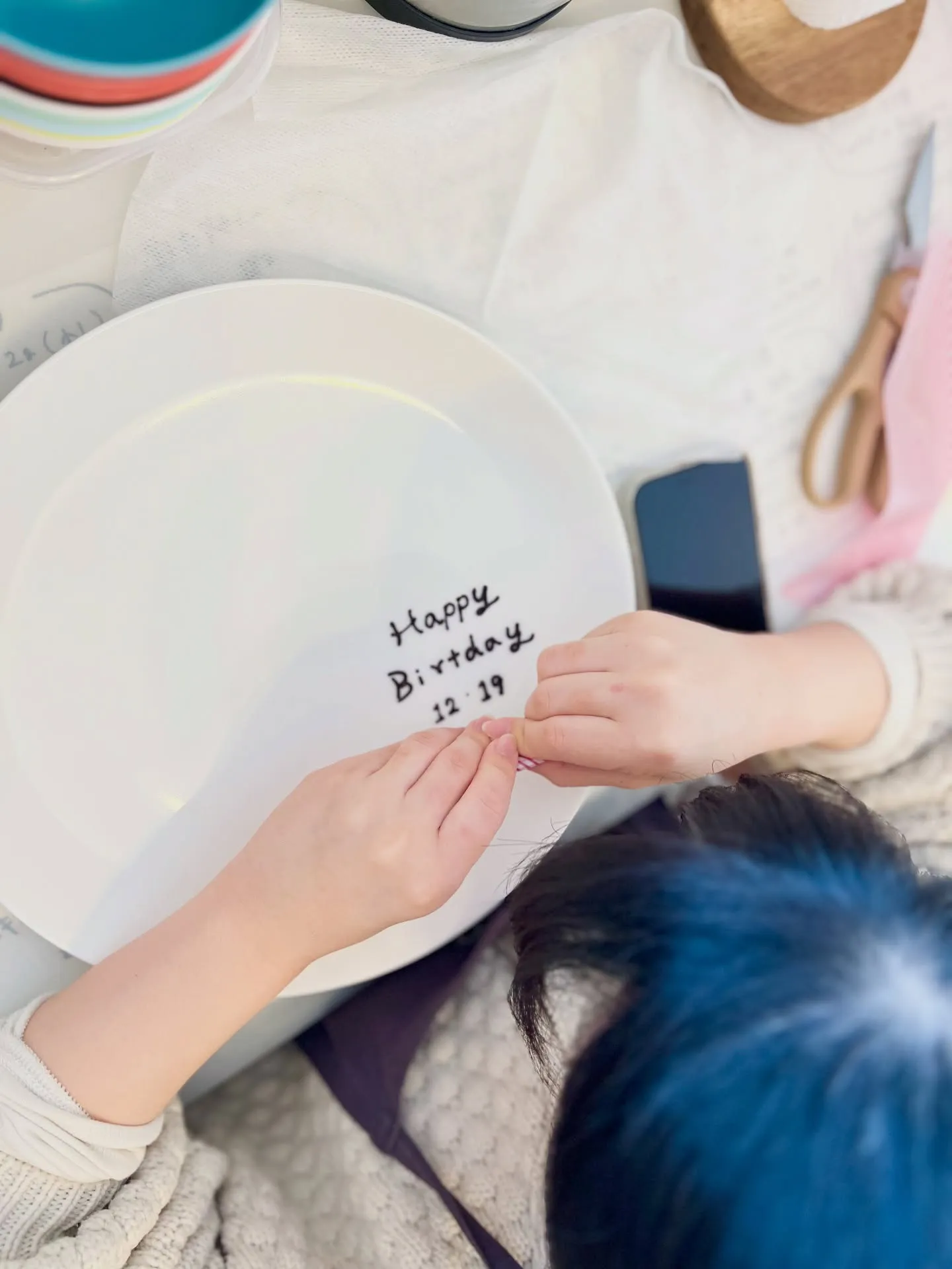 𓂃 プレートづくりの時間 𓂃