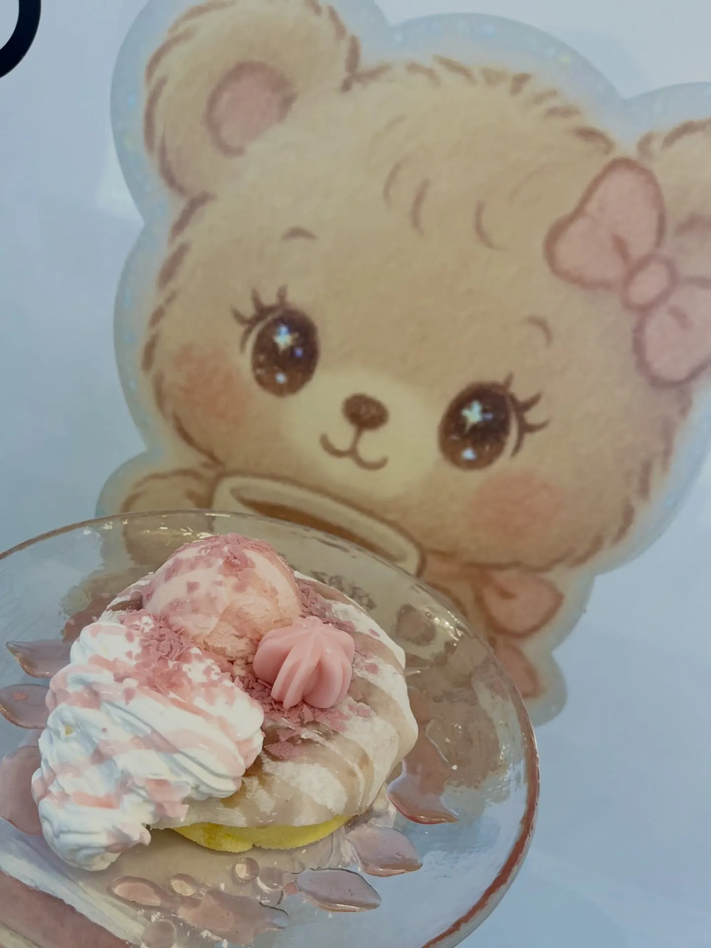 ふわふわレモンパンケーキの桜ブロッサム🌸