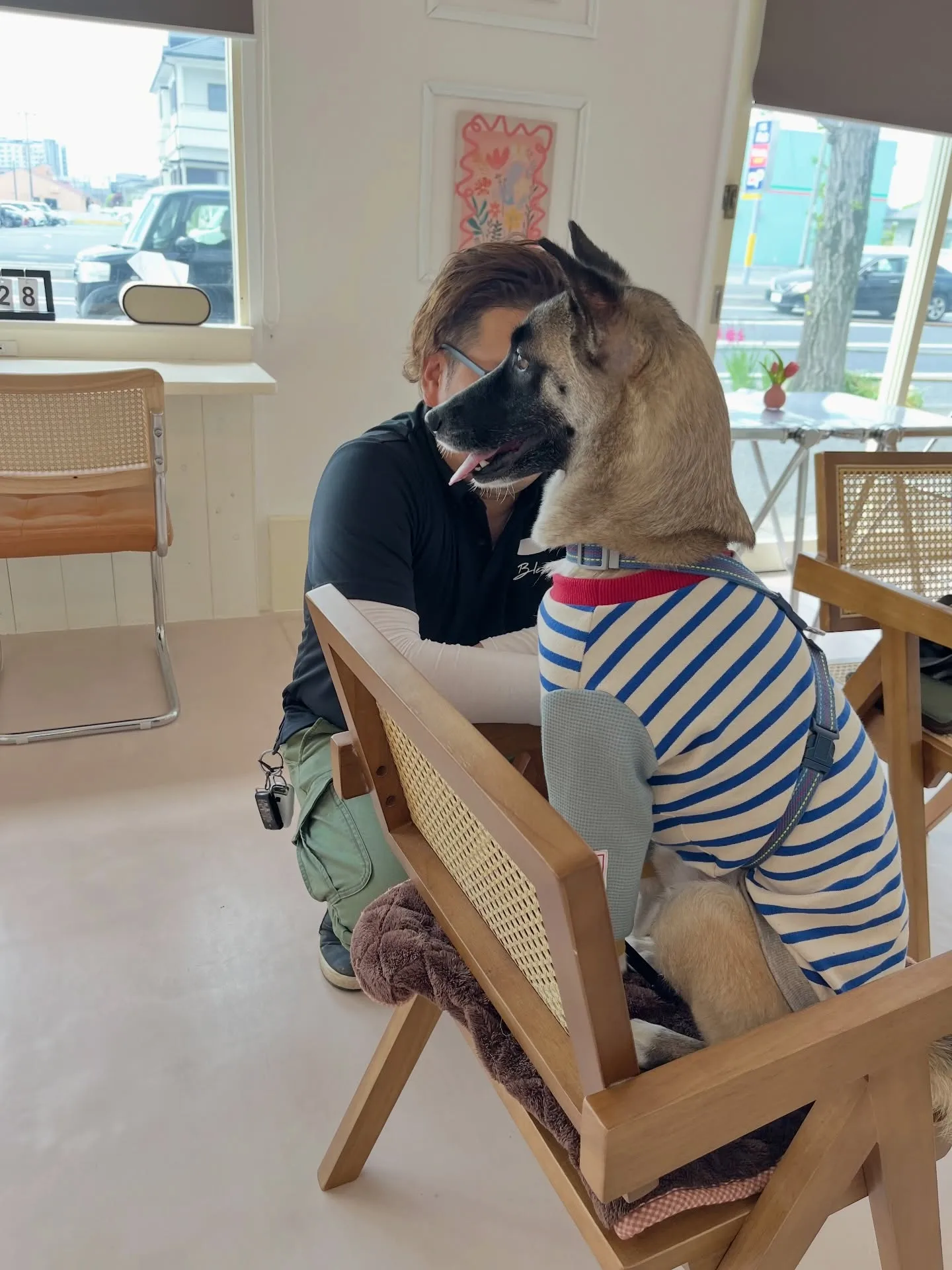 可愛さ満点のご来店です🐶💛