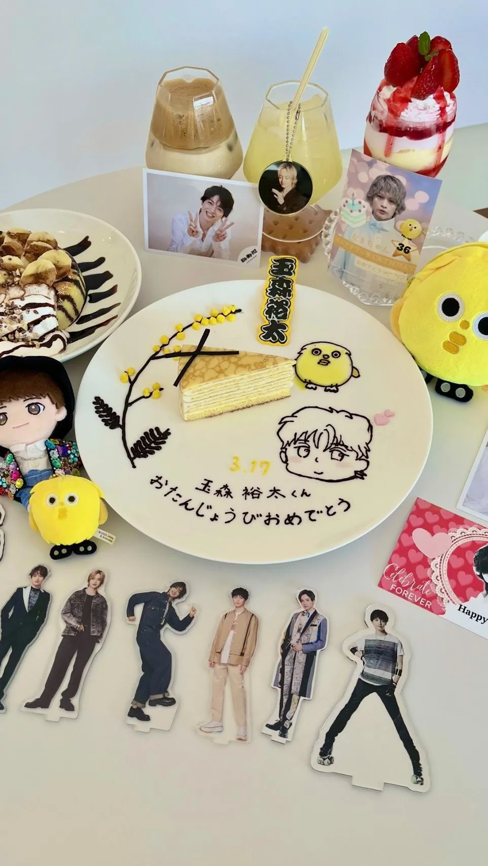 〜Kis-My-Ft2 推し活バースデープレート💛〜